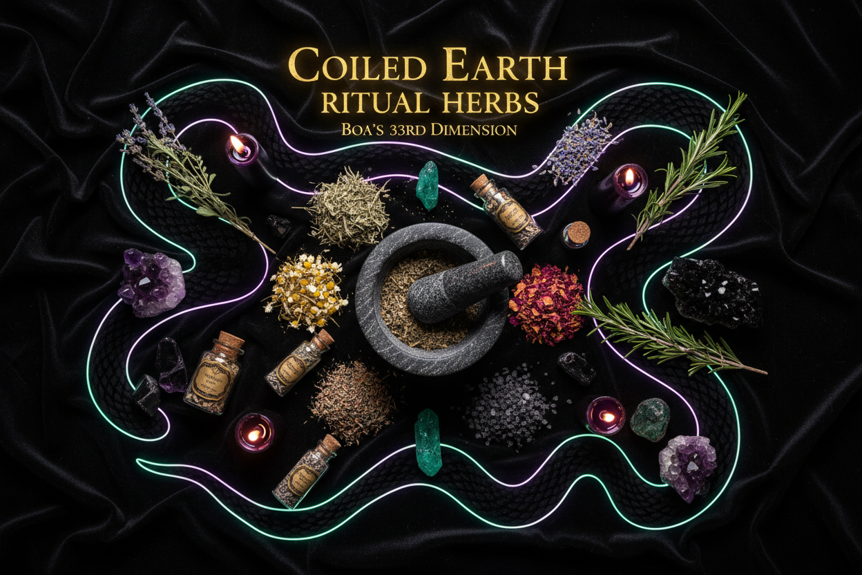 Coiled Earth Ritual Herbs