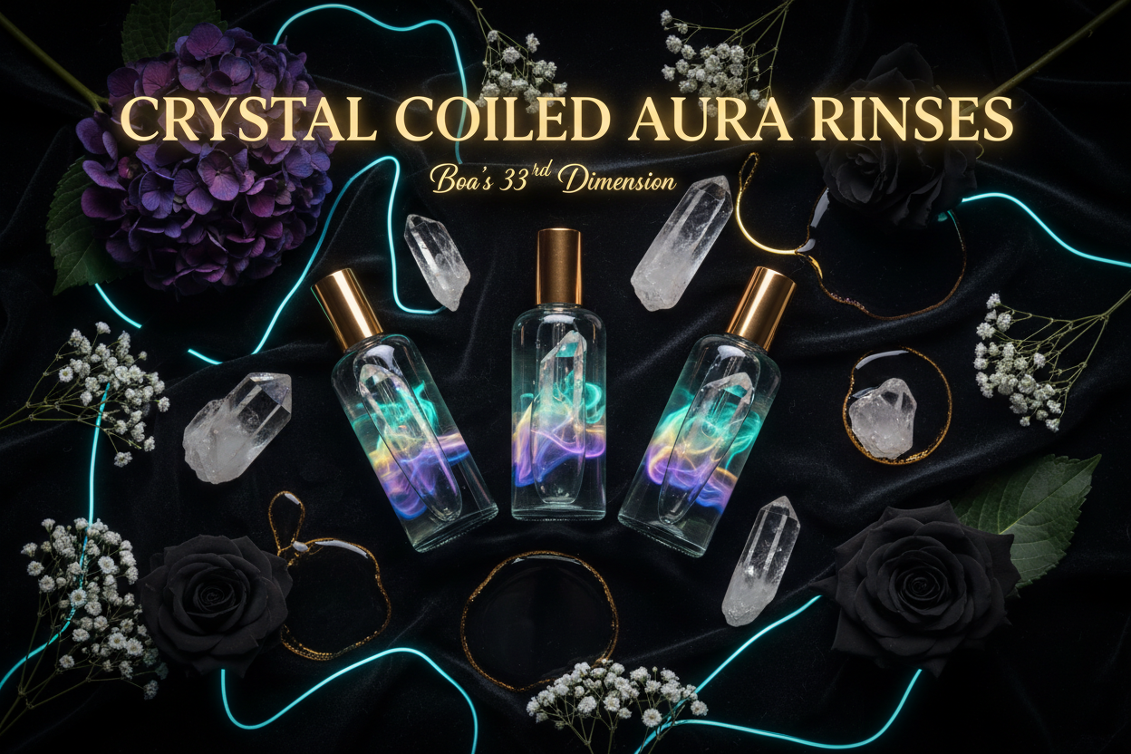 Crystal Coiled Aura Rinses