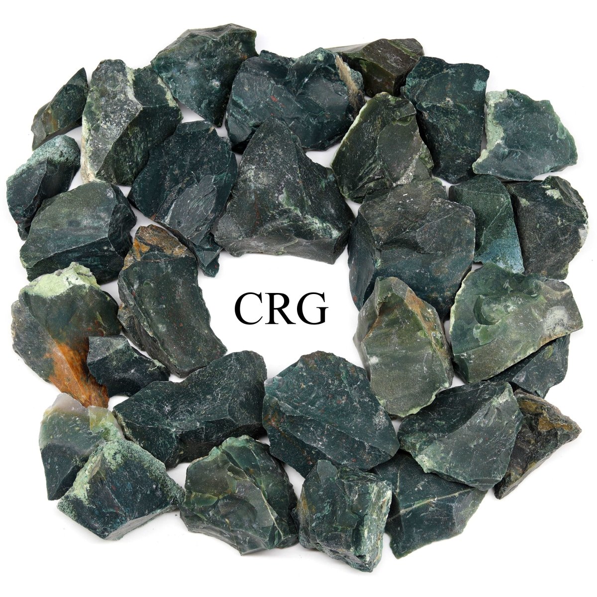 Rough Bloodstone / 1-2" AVG - 1 LB. LOT