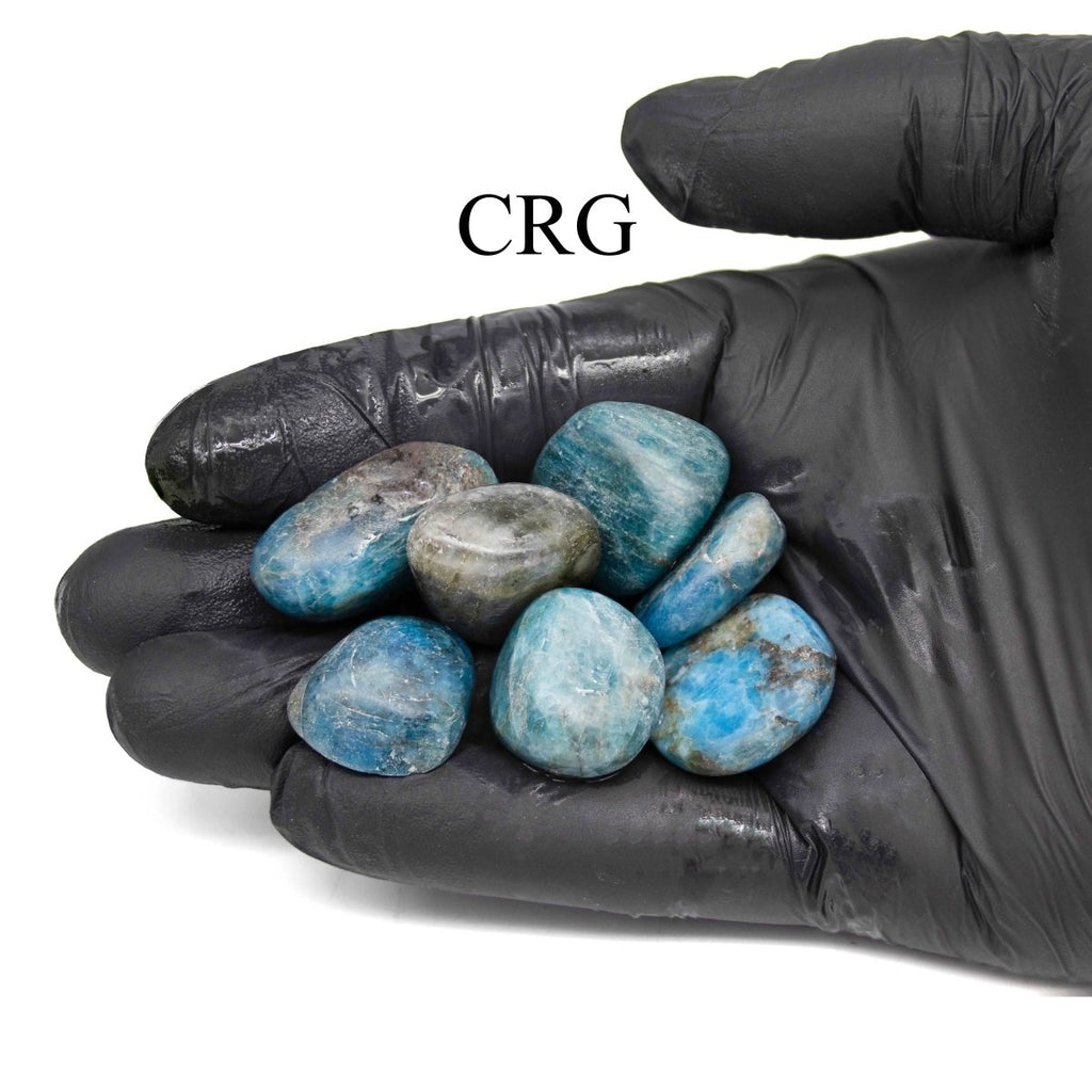 Tumbled  Blue Apatite / 20-50mm AVG - 1 KILO LOT
