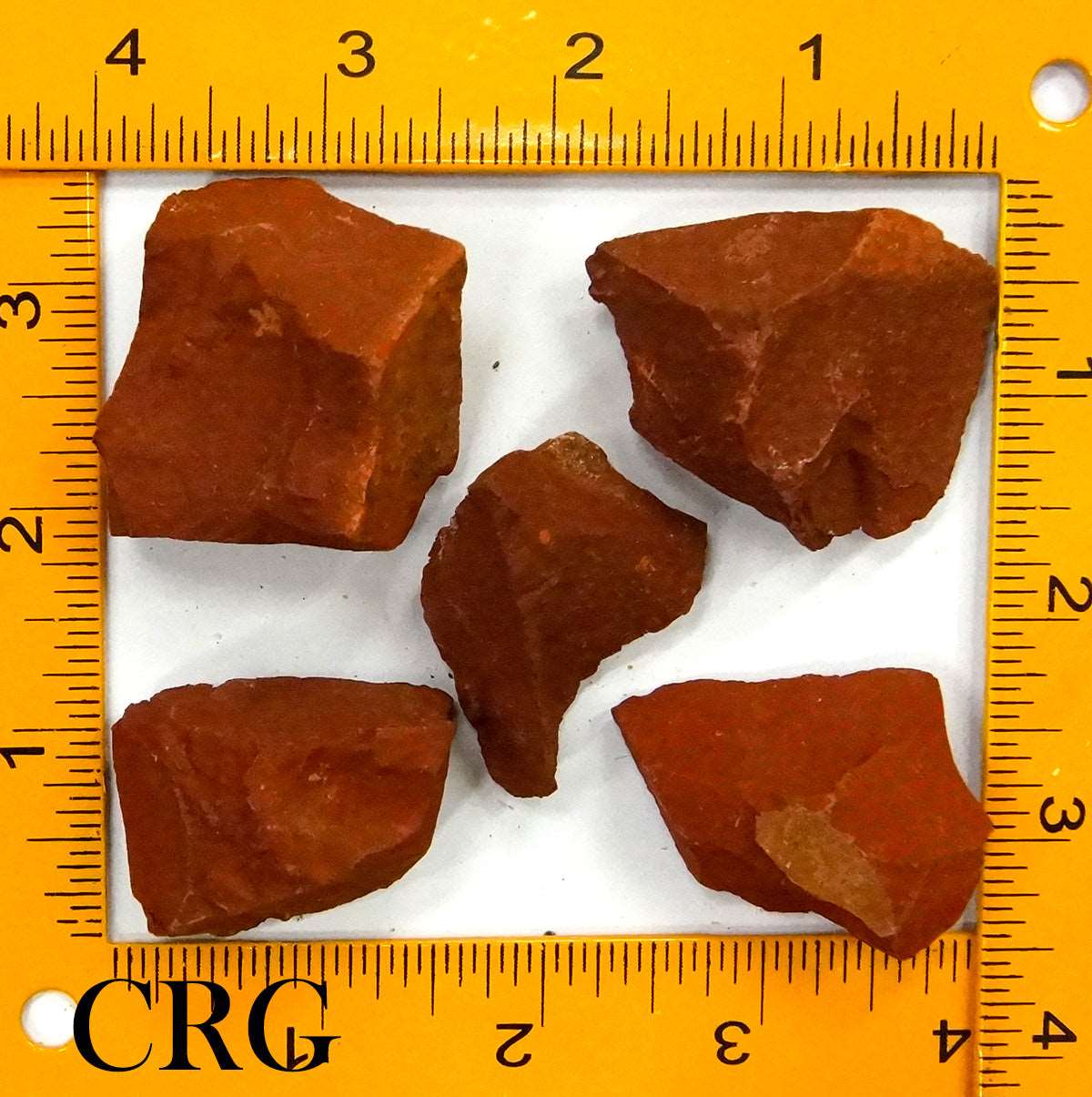 Rough Red Jasper / 1-2" AVG - 1 LB. LOT