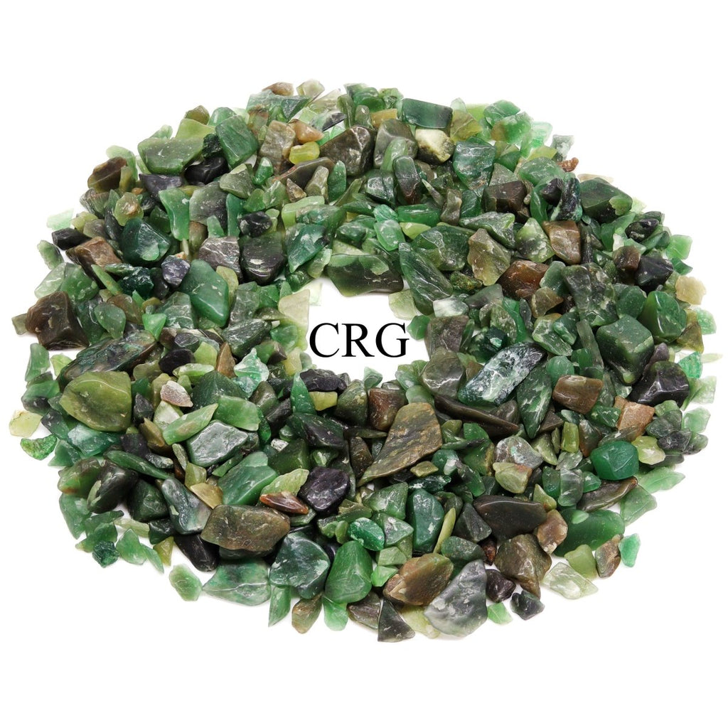 Tumbled Green Aventurine Confetti Chips / 4-7mm AVG - 1 KILO LOT