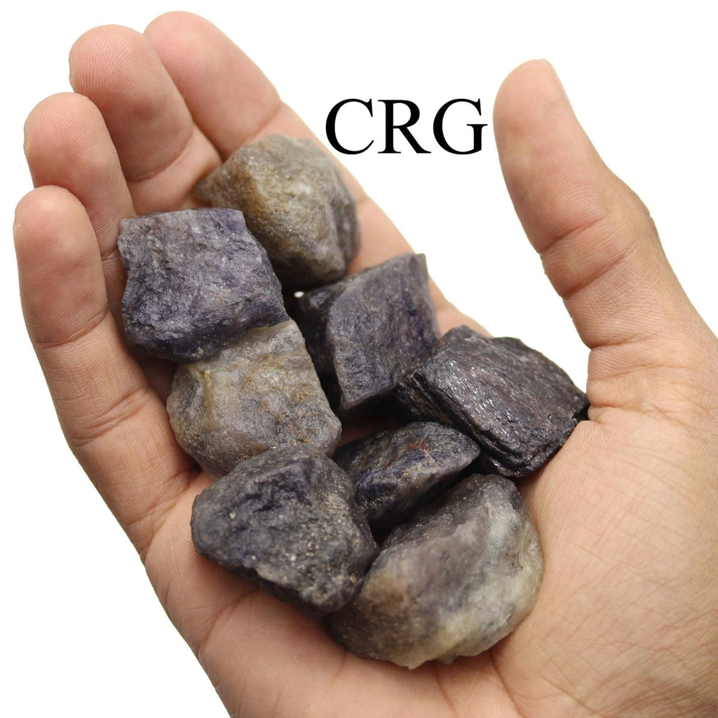 Rough Iolite - 25-40 mm - 1 kg.