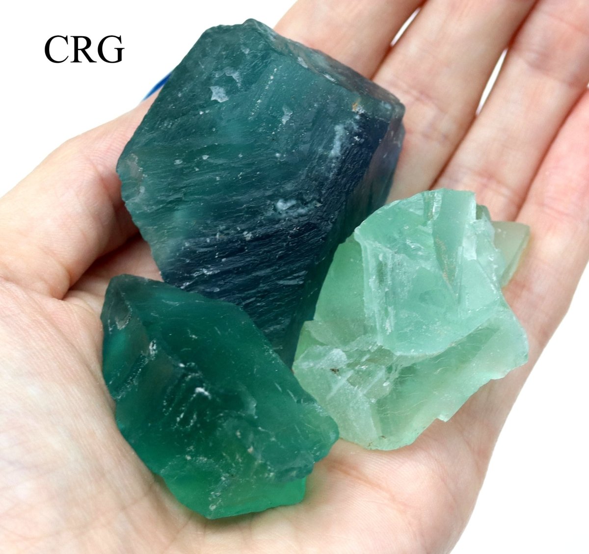 Rough Rainbow Fluorite / 1-3" AVG - 1 KILO LOT