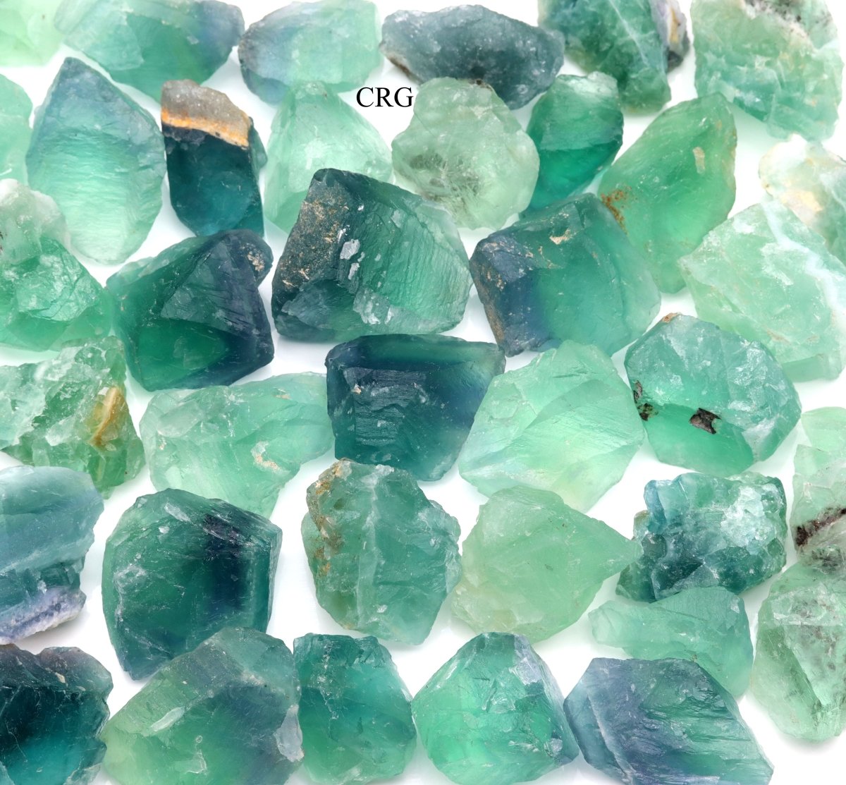 Rough Rainbow Fluorite / 1-3" AVG - 1 KILO LOT
