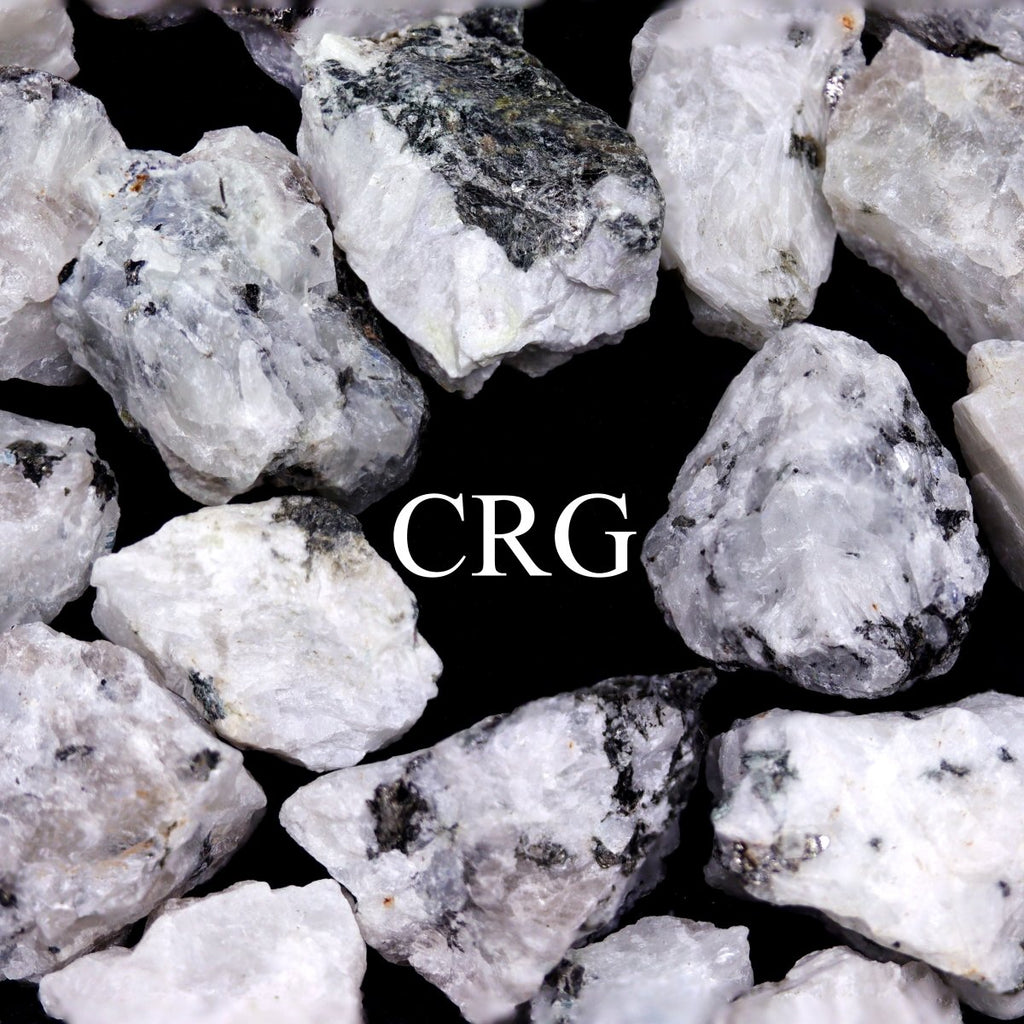 Rough Rainbow Moonstone / 1-2" AVG - 1 KILO LOT