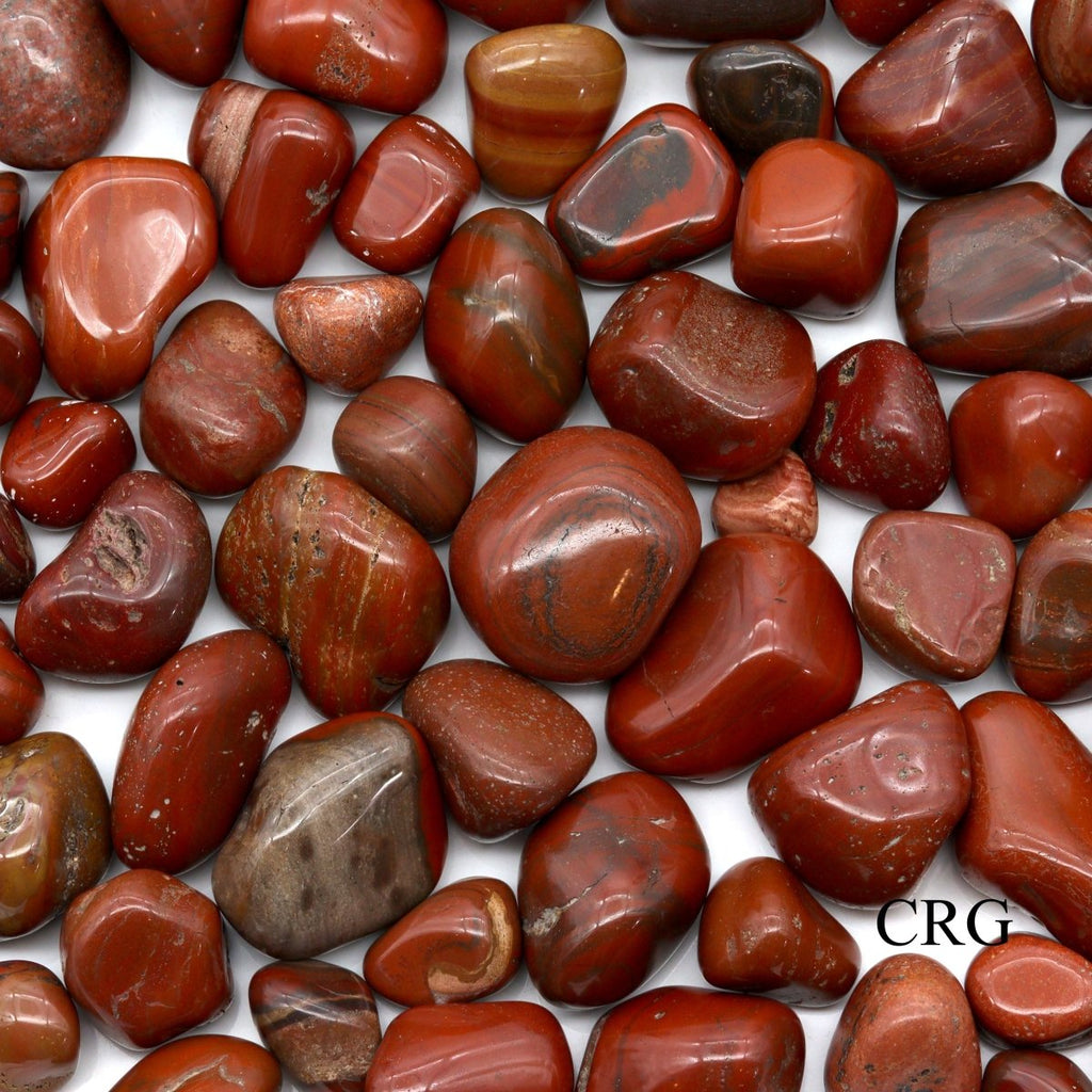 Tumbled Red Jasper / 20-40mm AVG - 1 KILO LOT