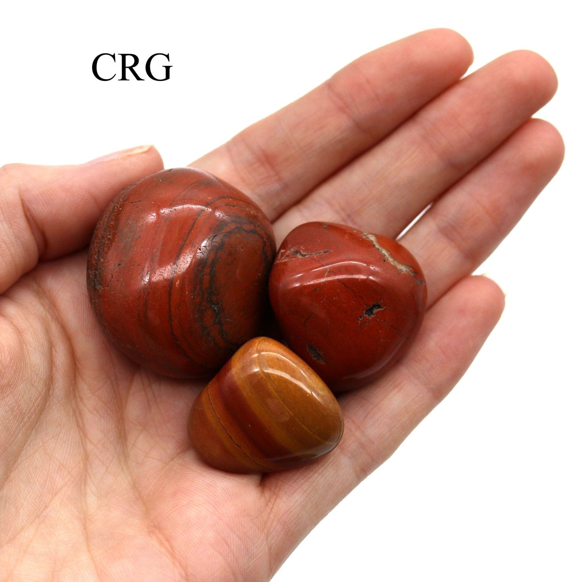Tumbled Red Jasper / 20-40mm AVG - 1 KILO LOT