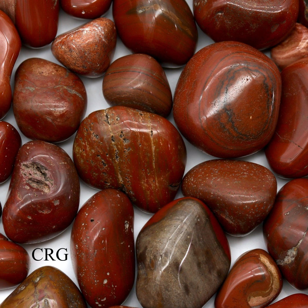 Tumbled Red Jasper / 20-40mm AVG - 1 KILO LOT