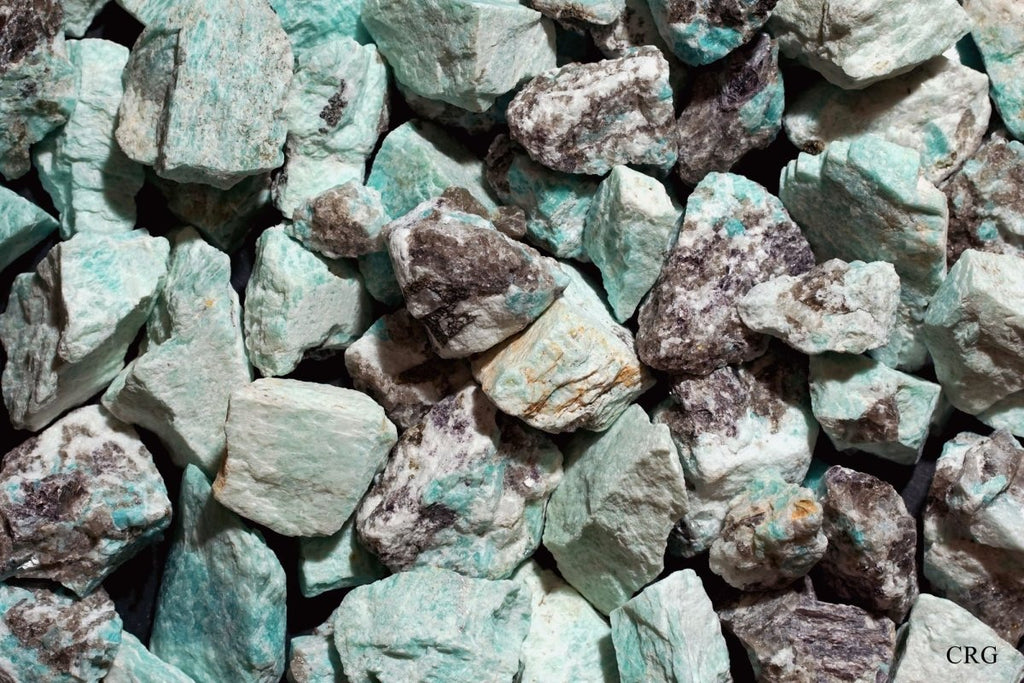 Rough Amazonite / 1-2.5" AVG - 1 KILO LOT