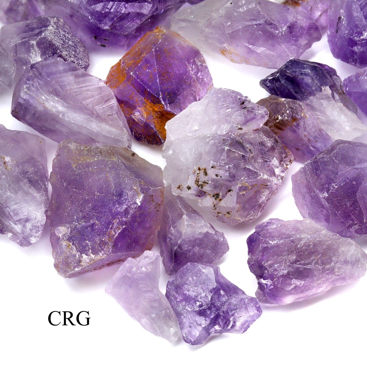 Rough Amethyst Points and Chips / 10-30mm AVG - 1 LB. LOT