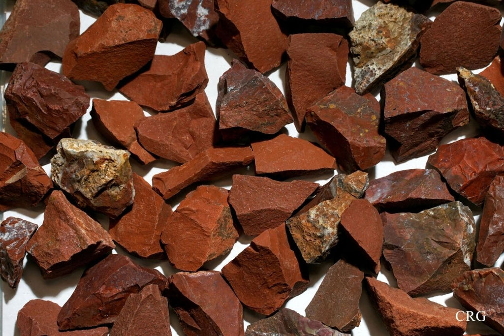 Rough Red Jasper / 20-40mm AVG - 1 LB. LOT