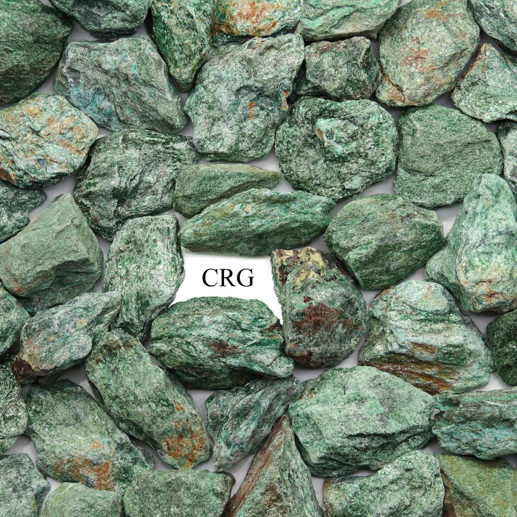 5 KILO LOT - Rough Green Fuchsite / 30-60mm AVG