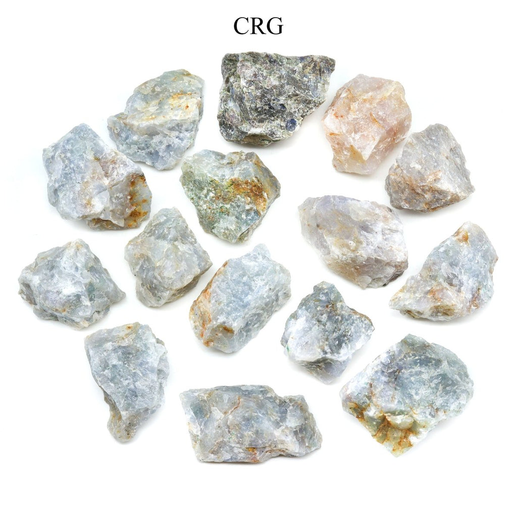 Rough Sky Blue Quartz / 1-2" AVG - 1 KILO LOT