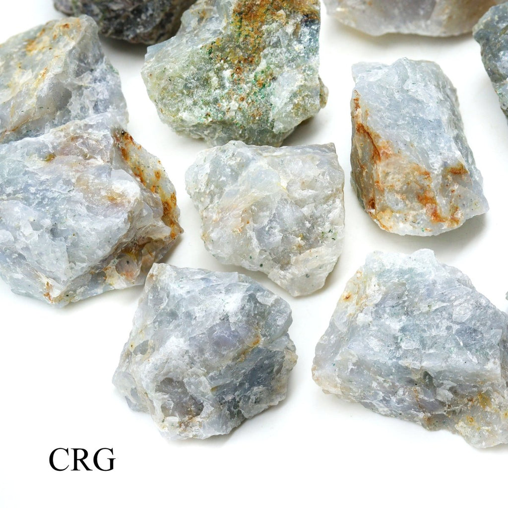 Rough Sky Blue Quartz / 1-2" AVG - 1 KILO LOT