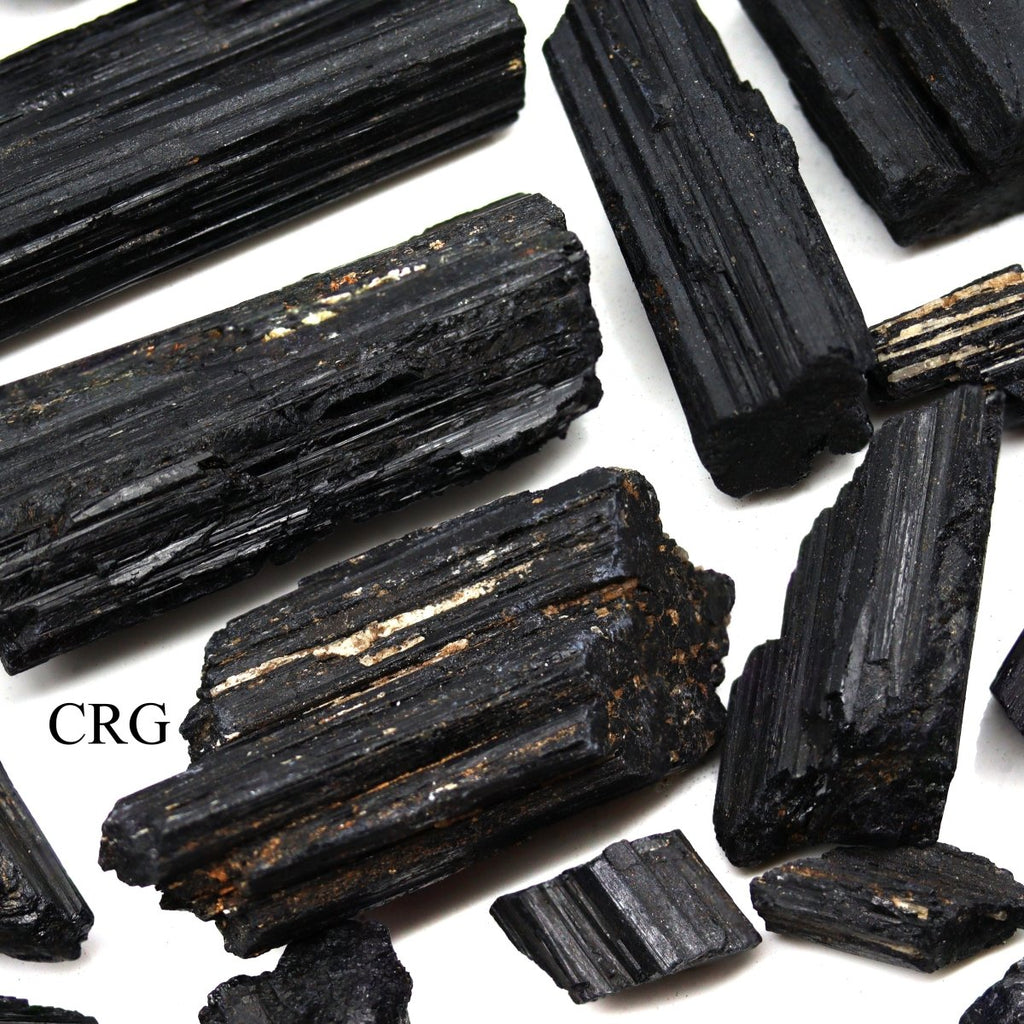 Rough High Quality Black Tourmaline / 1-4" AVG - 1 KILO LOT