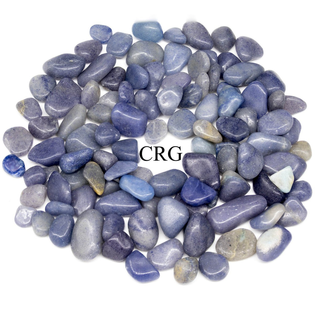 Tumbled Blue Quartz Chips / 5-10mm AVG - 1 KILO LOT