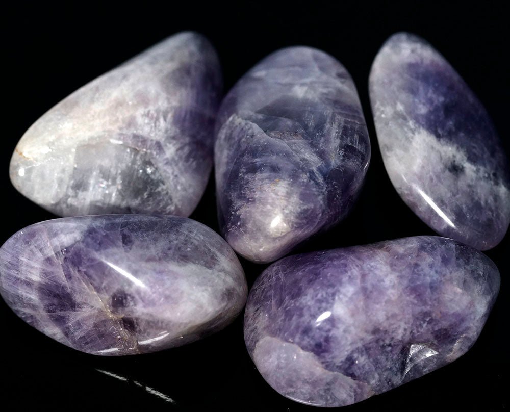 Tumbled Amethyst / 20-45mm AVG - 1 LB. LOT