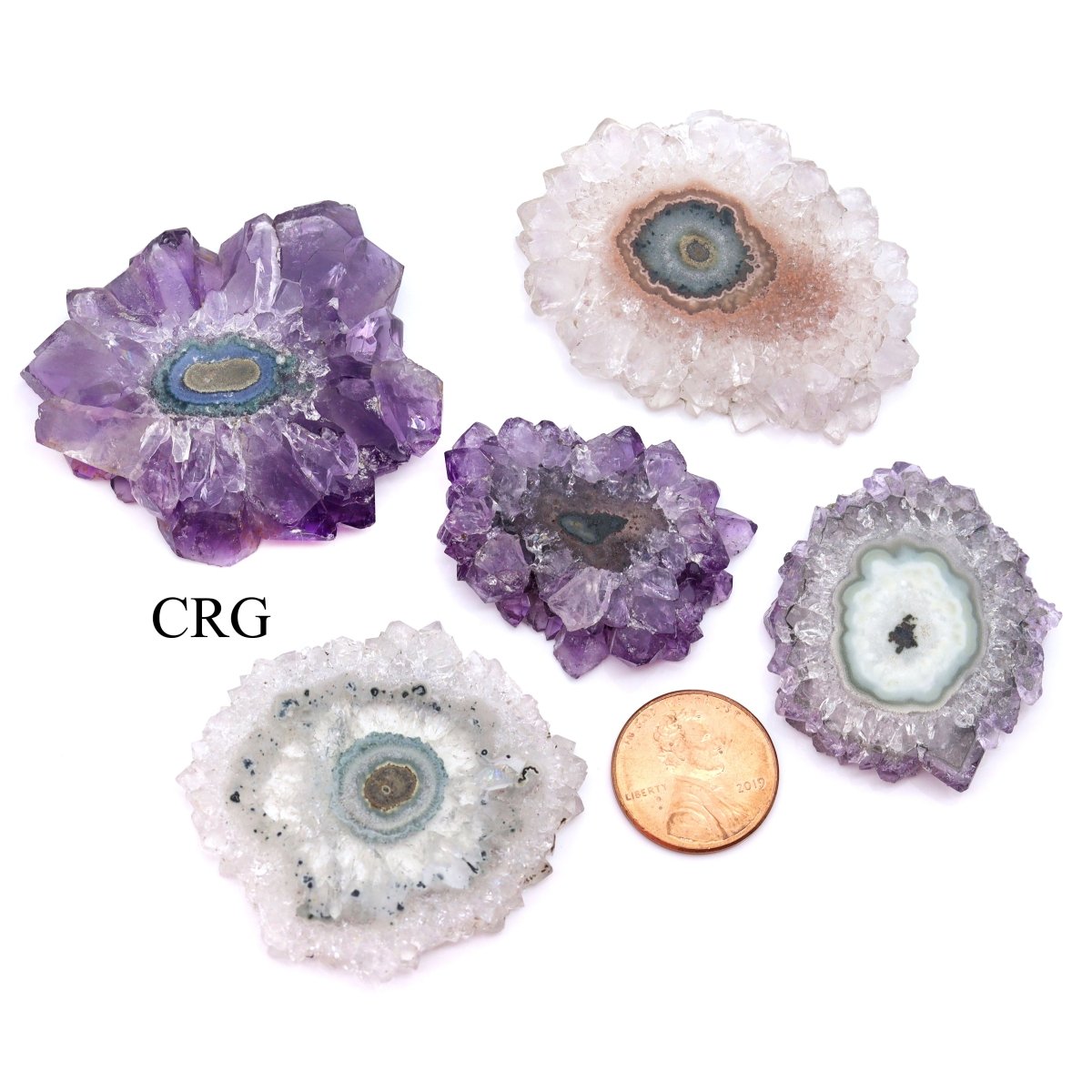 Amethyst Stalactites / Mixed Sizes / 20-70mm AVG - 1 LB. LOT