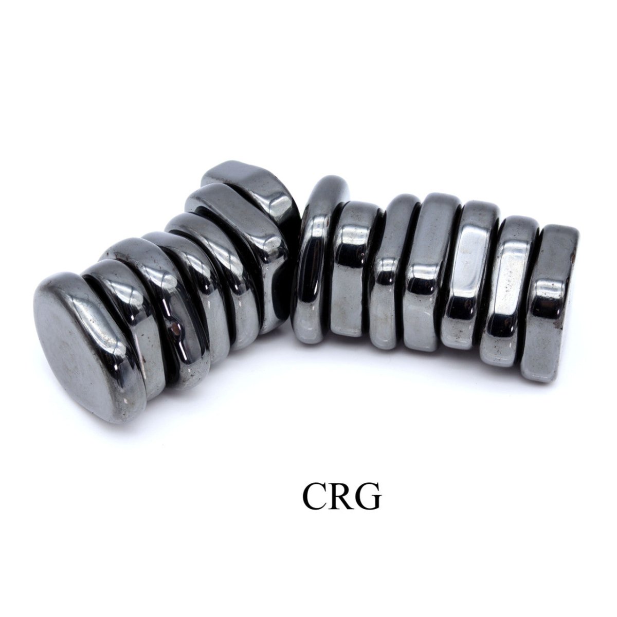 Tumbled Magnetic Hematite / 2" AVG - 1 KILO LOT