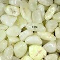 Tumbled Sulfur Quartz / 20-50mm AVG - 1 KILO LOT