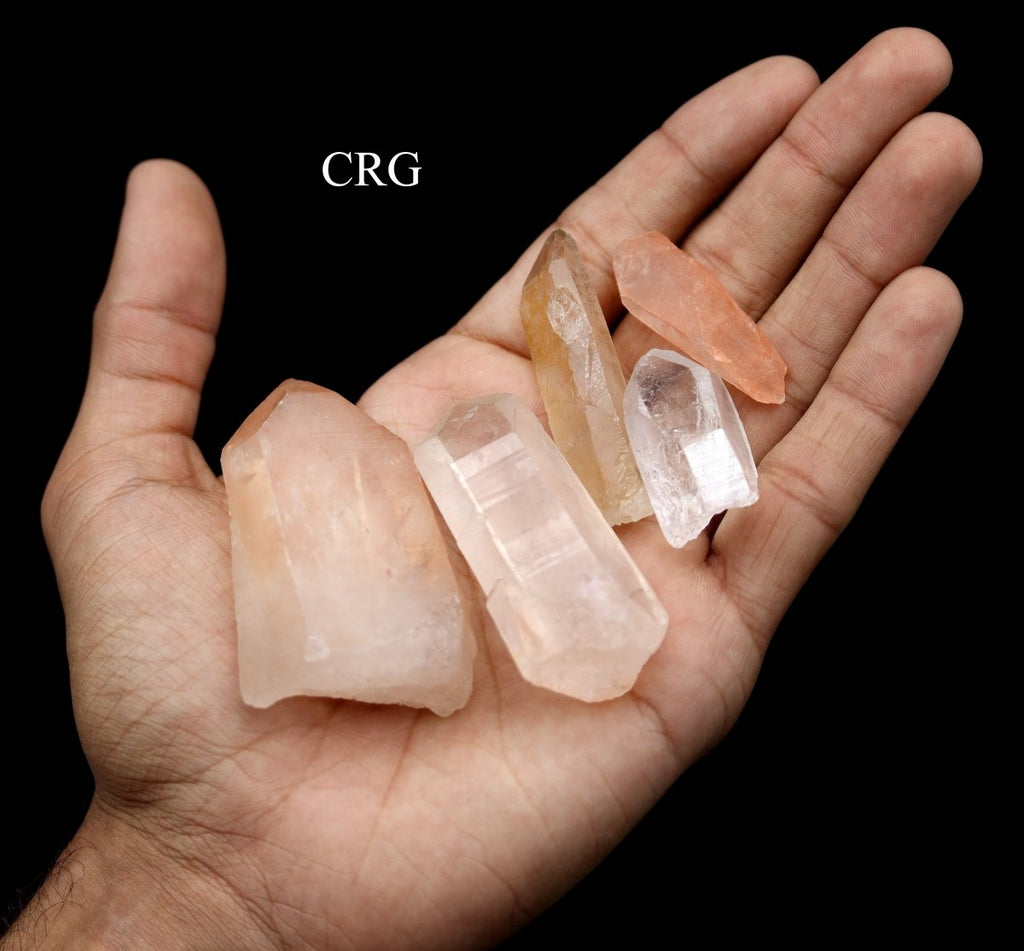 Tangerine Quartz Points / 1-4" AVG - 1 LB. LOT