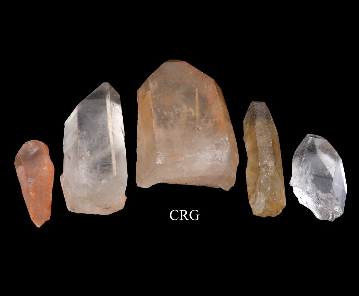 Tangerine Quartz Points / 1-4" AVG - 1 LB. LOT