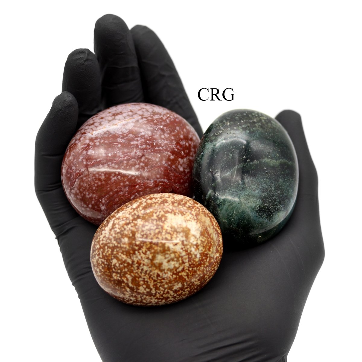 Ocean Jasper Palm Stone / 40-60mm AVG - QTY 1