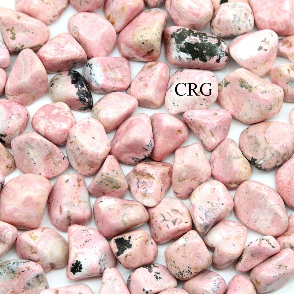 Tumbled Rhodonite / 1" AVG - 1 PIECE