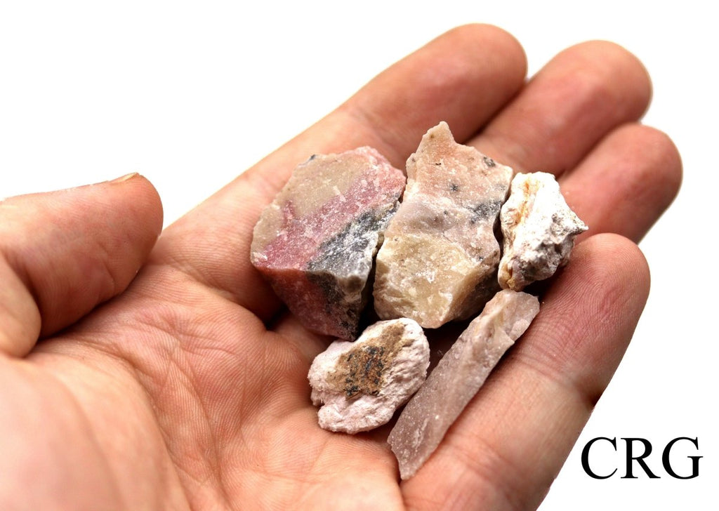 Rough Pink Opal / 1-2" AVG - 1 PIECE