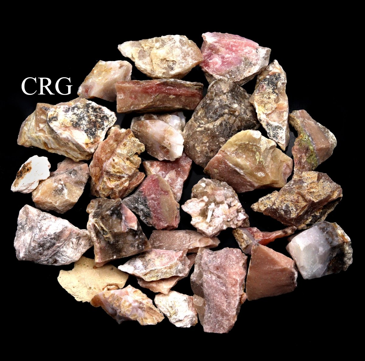 Rough Pink Opal / 1-2" AVG - 1 PIECE