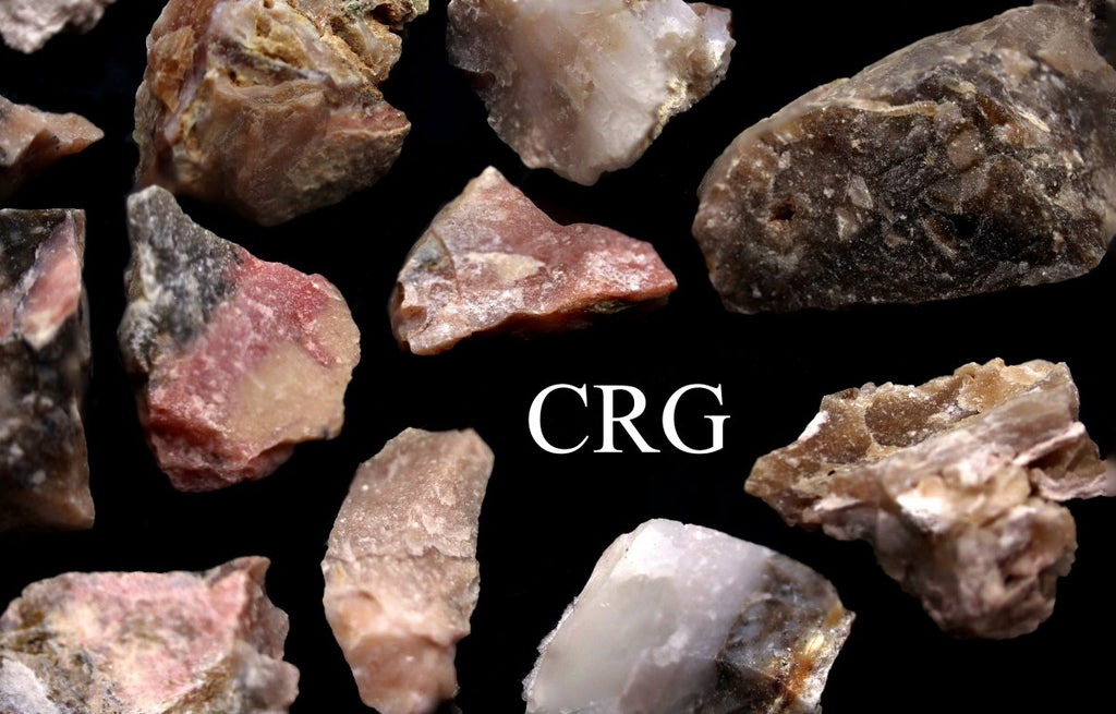Rough Pink Opal / 1-2" AVG - 1 PIECE