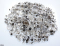 25 GRAM LOT -  Carbon Quartz Double Terminated Crystals / 5-35mm Avg