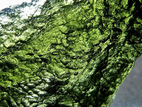 25 GRAM LOT  -Moldavite/ Tektite, Czech Republic-Besednik / Genuine Moldavite