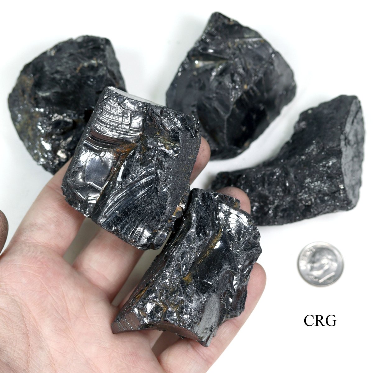 300 GRAM LOT - Elite Shungite from Russia / 61-70g Avg