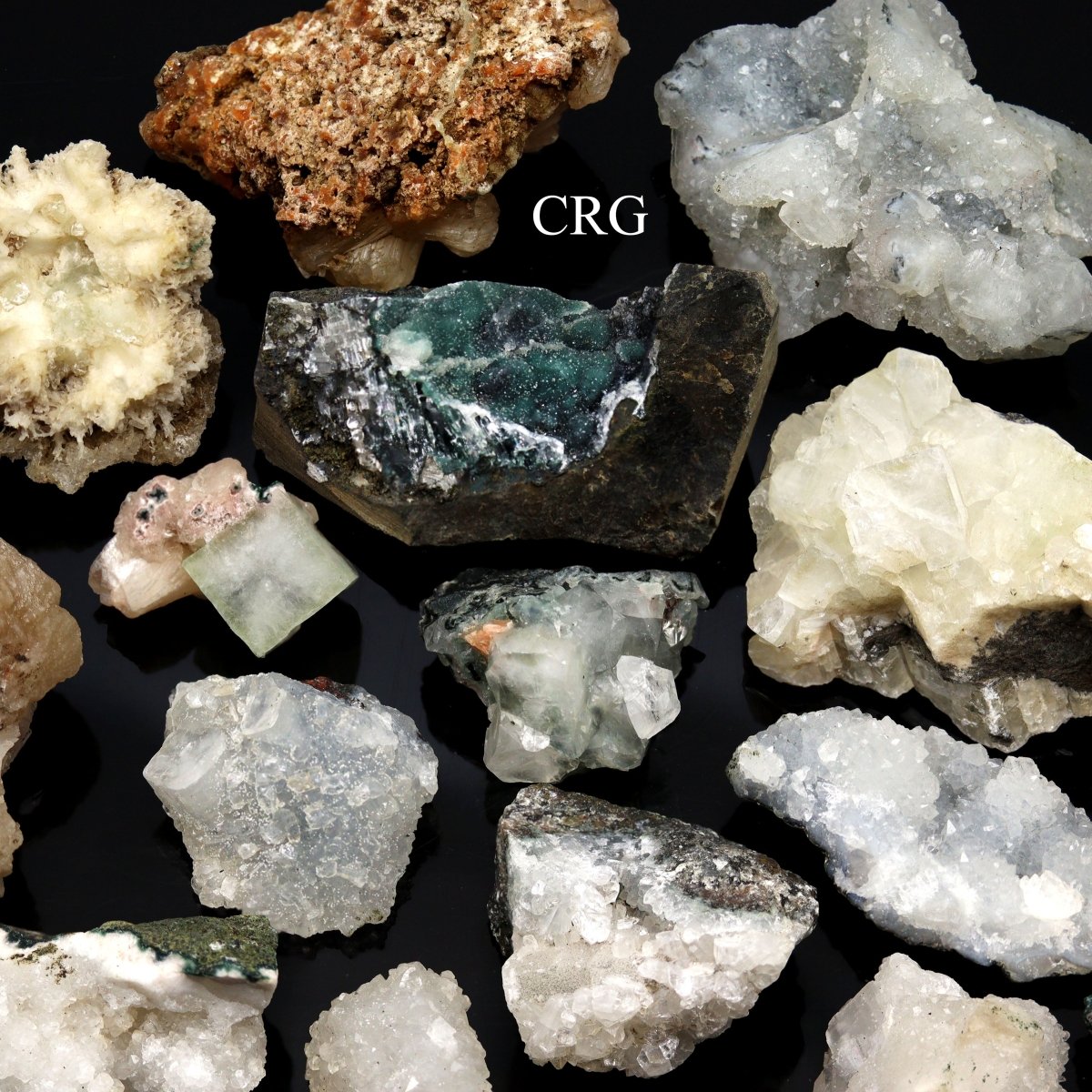 4 KILO LOT -  Mixed Zeolite from India / Grade A Mixed Sizes