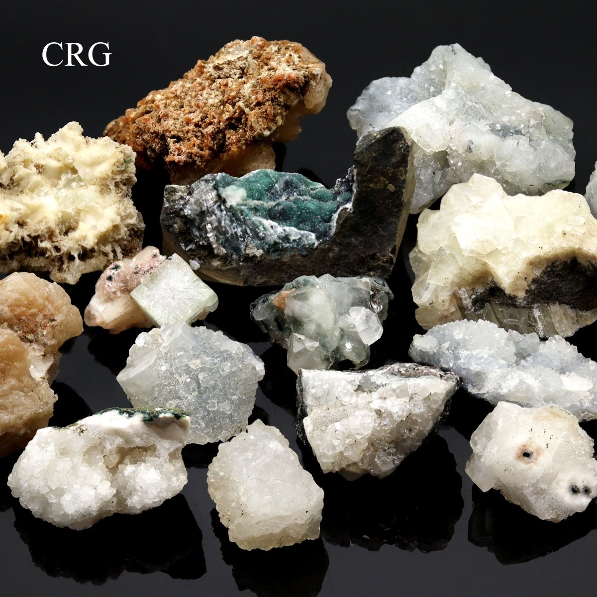 4 KILO LOT -  Mixed Zeolite from India / Grade A Mixed Sizes