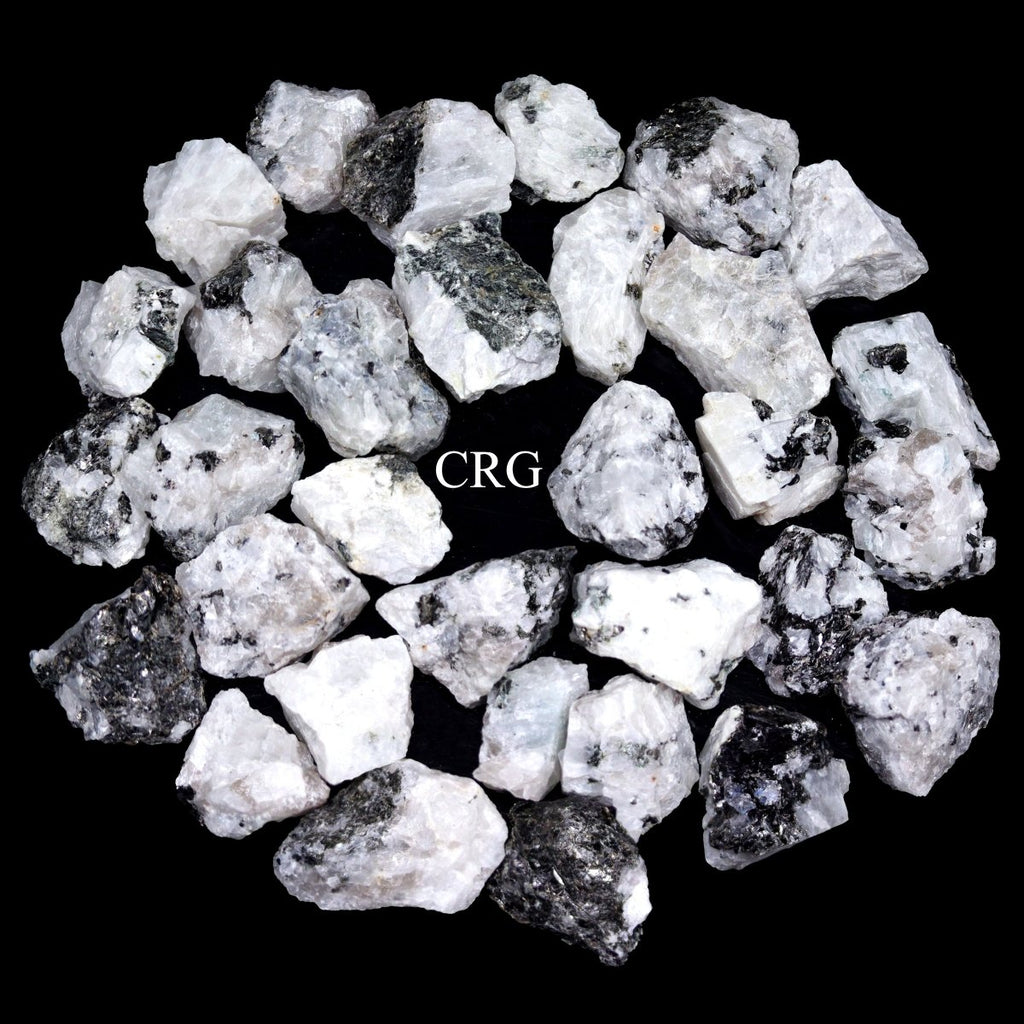 5 KILO LOT - Rainbow Moonstone Rough Rock from India