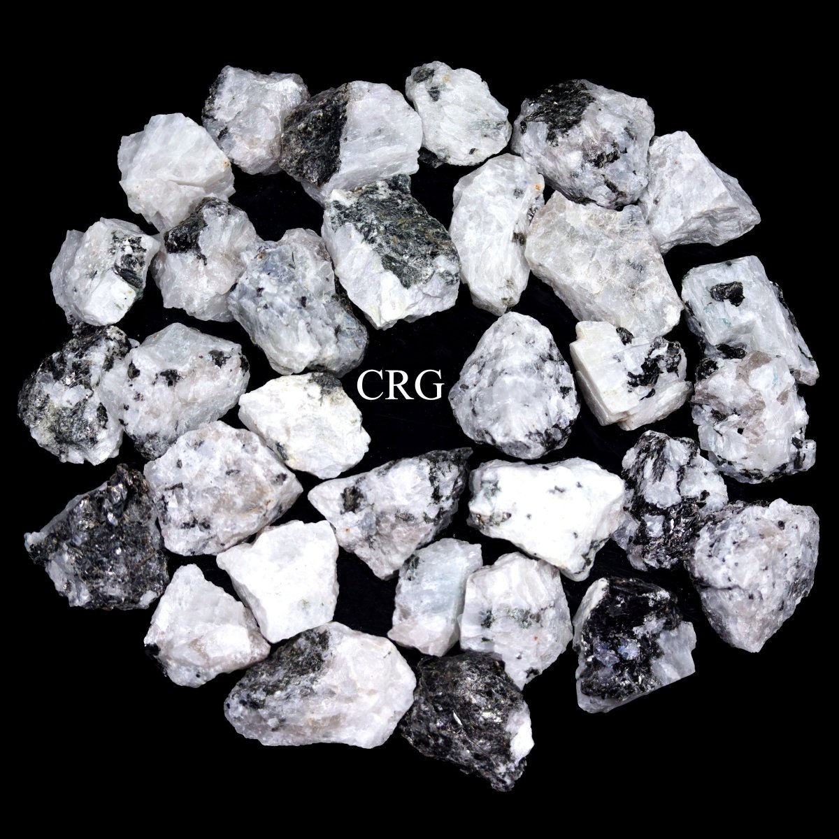 5 KILO LOT - Rainbow Moonstone Rough Rock from India