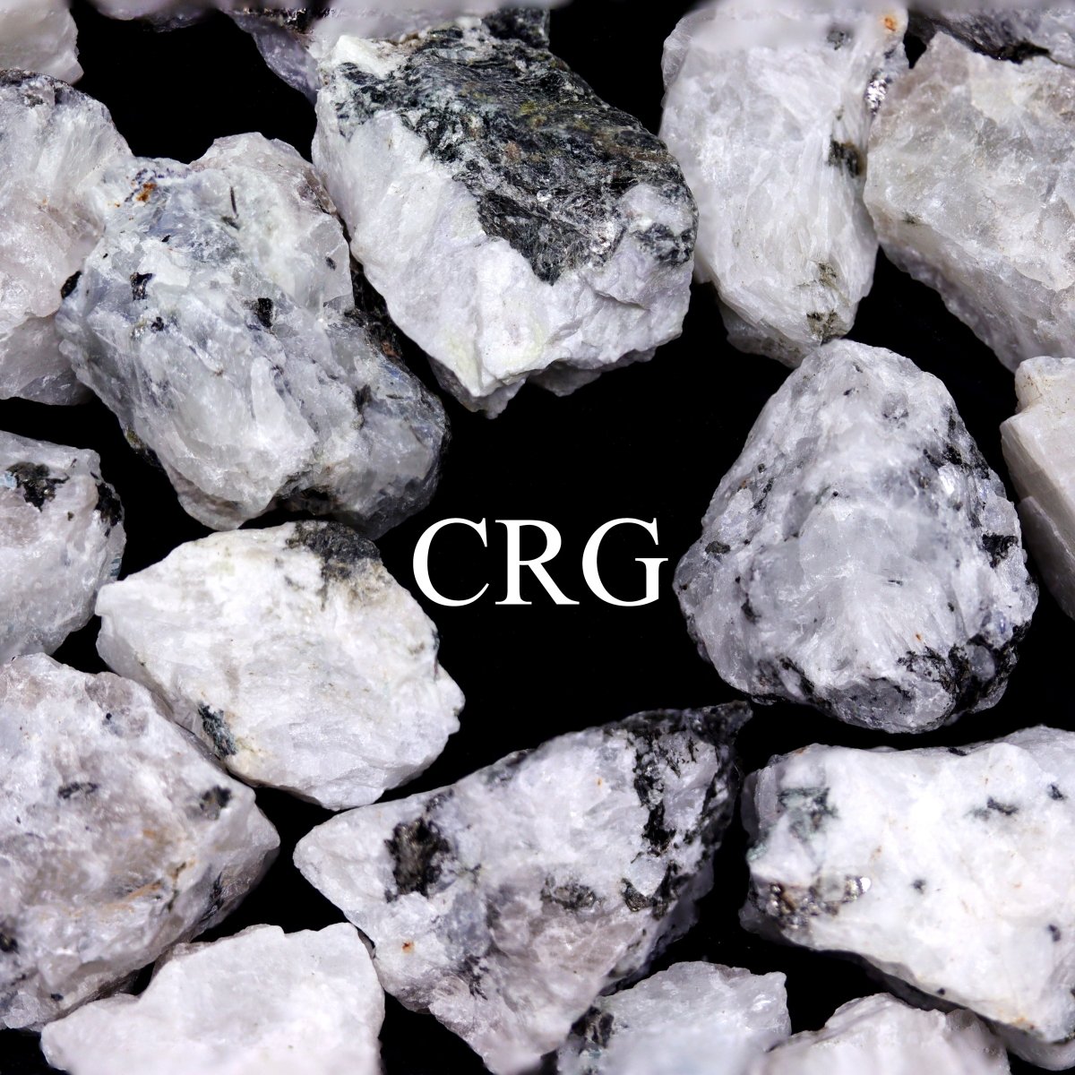 5 KILO LOT - Rainbow Moonstone Rough Rock from India