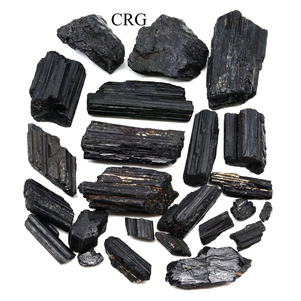 5 KILO LOT - Rough Natural Super Black Tourmaline from India