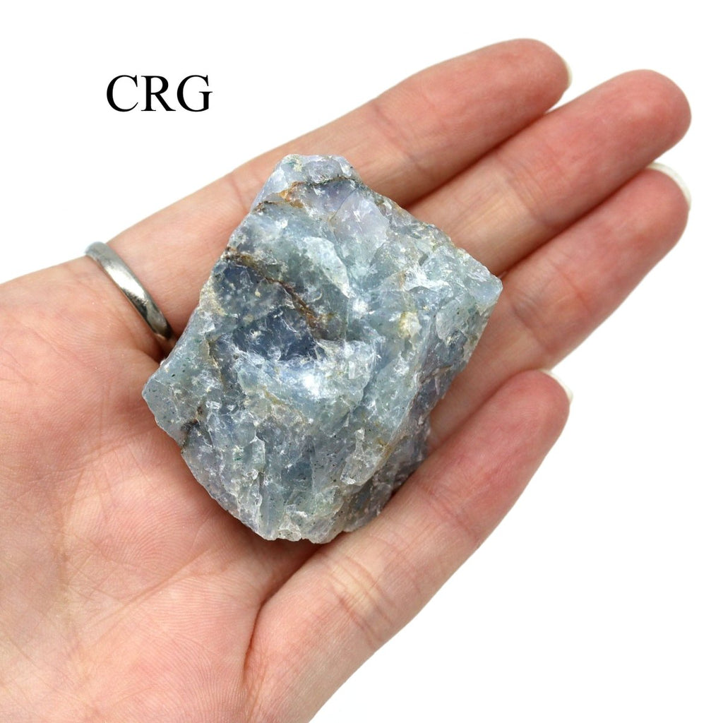 5 KILO LOT - Rough Sky Blue Quartz from Brazil