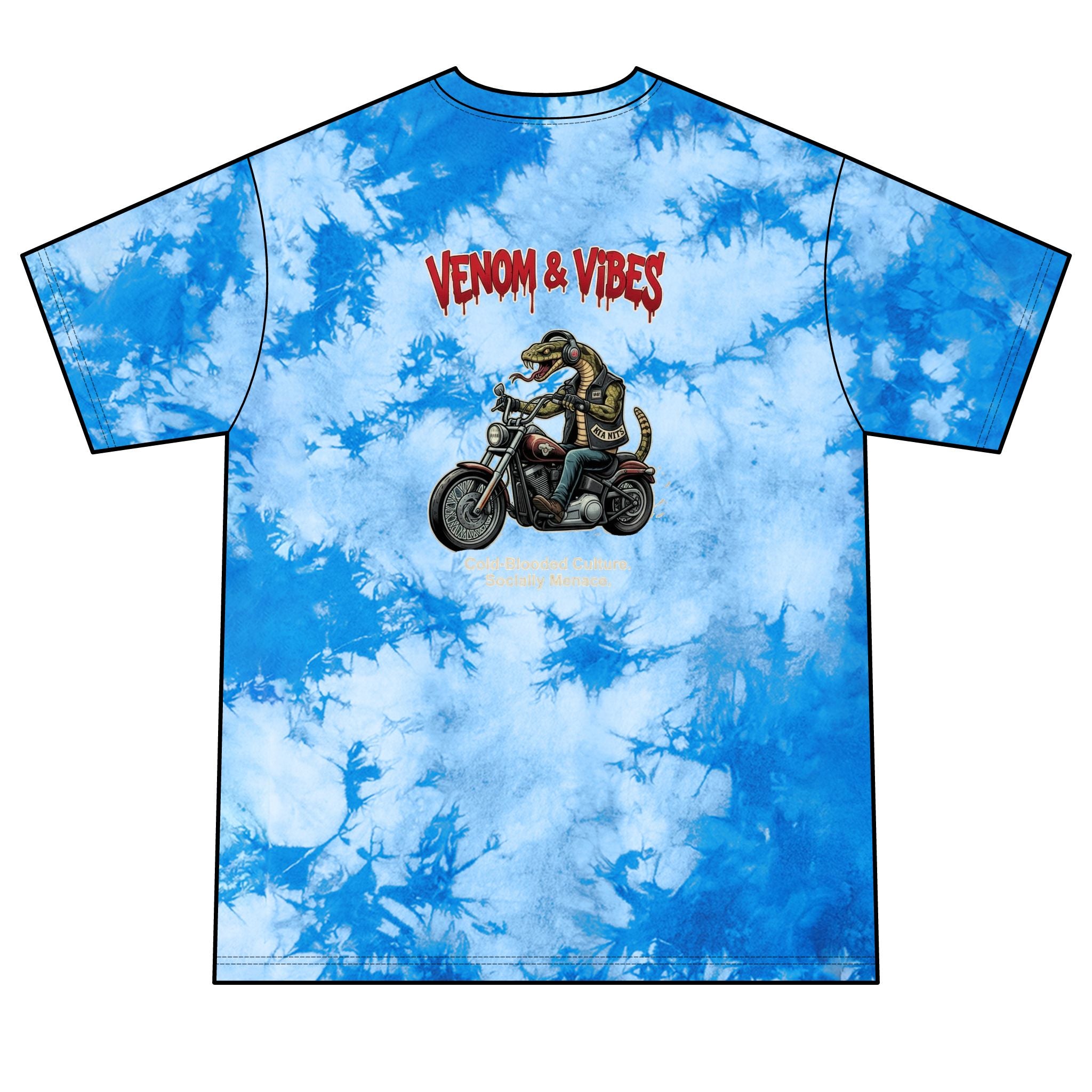 !
#Unisex Crystal Tie-Dye Tee