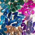 Agate Thin Slices #1 (2.5 to 3.5 Inches) (1 Kilo)