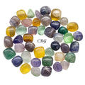 Tumbled Multicolor Fluorite / 20-40mm AVG - 1 LB. LOT