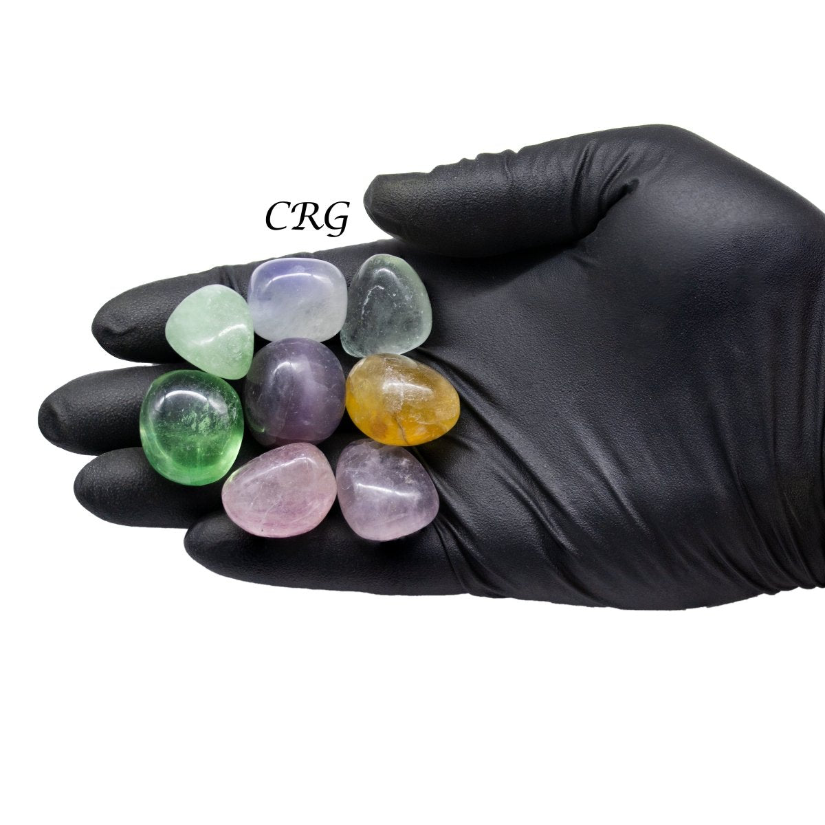 Tumbled Multicolor Fluorite / 20-40mm AVG - 1 LB. LOT