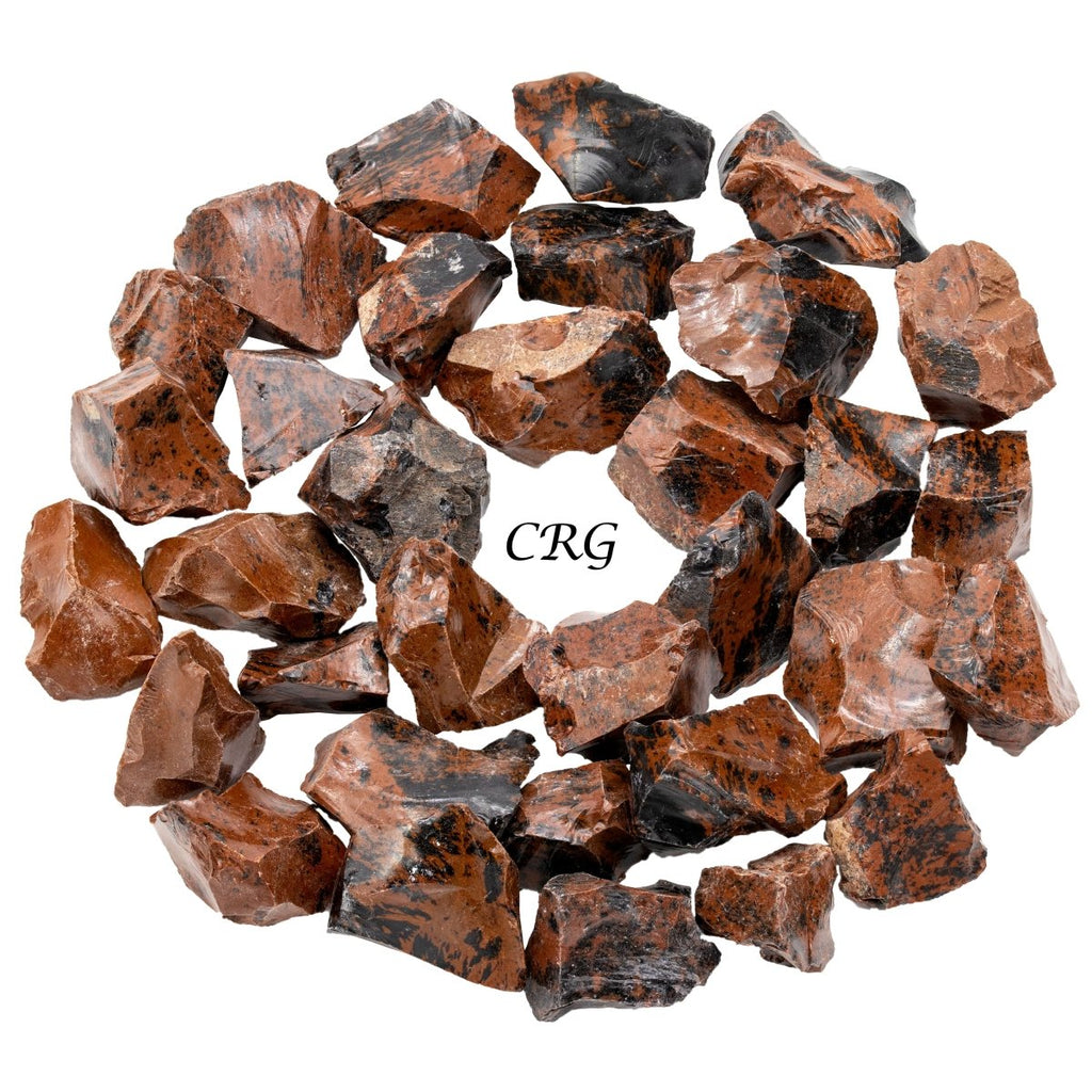 Rough Mahogany Obsidian / 1-2" AVG - 1 KILO LOT