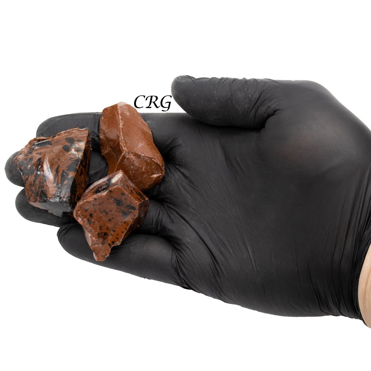 Rough Mahogany Obsidian / 1-2" AVG - 1 LB. LOT