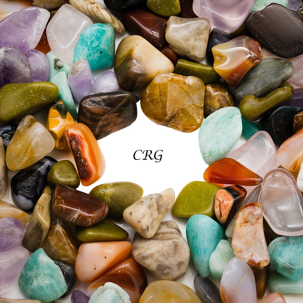 Small Madagascar Tumbled Mix / 8-20mm AVG - 1 KILO LOT