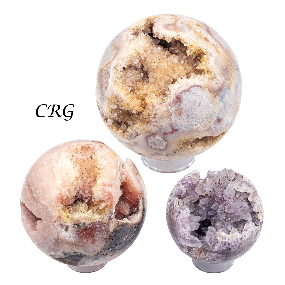 Pink Amethyst Sphere / 400-700g AVG - QTY 1